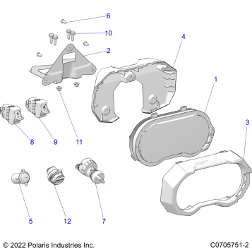 ELECTRICAL, DASH INSTRUMENTS AND CONTROLS - Z23RAE92A/92B (C0705751-2)