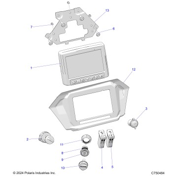 ELECTRICAL, DASH INSTRUMENTS AND CONTROLS - Z25NMB99A4/B4 (C750484)