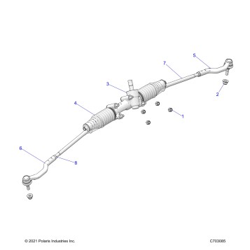 STEERING, GEAR BOX  - Z26NMX99A4/A6 (C703085)