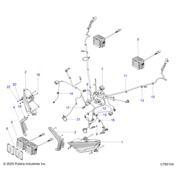ELECTRICAL, FRONT HARNESS AND LIGHTING - Z26RRL2KAL (C760104)