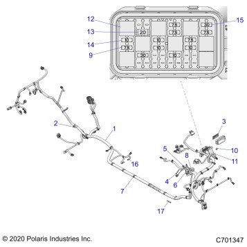 ELECTRICAL, WIRE HARNESS - Z22N4M99AR (C700345-4)