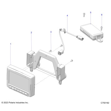 ELECTRICAL, RIDE COMMAND  - Z25X4D92A/92B (C750192)