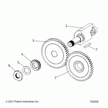 ENGINE, BALANCE SHAFT and BALANCE GEAR - Z26HCA18A4/A7/B4/B7 (702836)