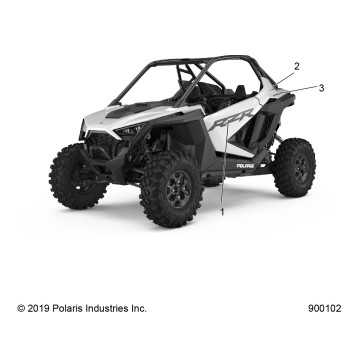 BODY, DECALS, GRAPHICS - Z20RAB92LR/D92LC (900102)