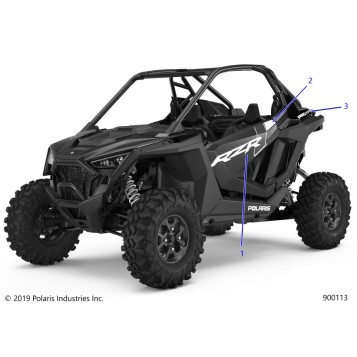 BODY, DECALS, GRAPHICS - Z20RAE92LT (900113)