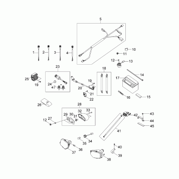 ELECTRICAL PARTS - Z19YAV17B2/B4 (A00048)