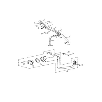 ENGINE, EXHAUST - Z19YAV17B2/B4 (49RGREXHAUST10RZR170)