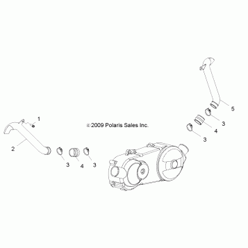 ENGINE, AIR DUCTS - Z19YAV17B2/B4 (49RGRAIRINTAKE10RZR170)