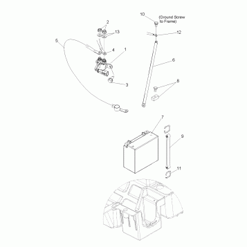 ELECTRICAL, BATTERY - R11XH76AW/AZ/XY76AA (49RGRBATTERY11RZR)