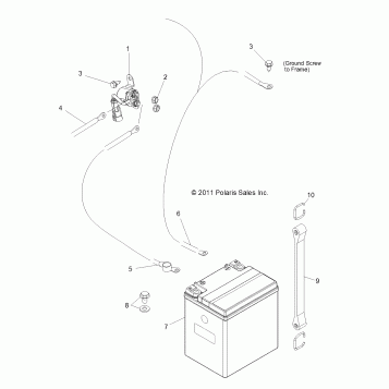 ELECTRICAL, BATTERY - R13XT87AA/9EAK (49RGRBATTERY12RZRXP4)