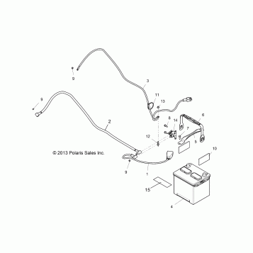 ELECTRICAL, BATTERY - Z16VCE87AB/AR/AE/AS (49RGRBATTERY14RZR1000)