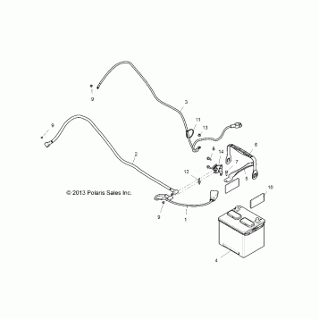 ELECTRICAL, BATTERY - Z15VFE99AT/AV/AP (49RGRBATTERY14RZR1000)