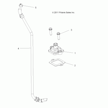 ENGINE, BREATHER - R12VH57AD (49RGRBREATHER12RZR570)