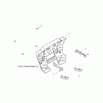 BODY, REAR BUMPER - Z17VFE92AK/AM/AB (49RGRBUMPERRR14RZR1000)