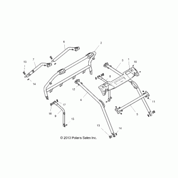 CHASSIS, CAB FRAME - Z20NAE99AC/AL/AN/BC/BL/BN/LL/K99AF/AK/BF/BK/M99AL/R99AZ/BZ (49RGRCAB14RZR1000)