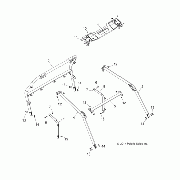 CHASSIS, CAB FRAME - Z19VBE99AM/BM/LM (49RGRCAB15RZR900)