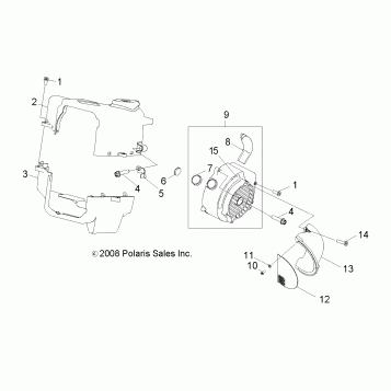 ENGINE, COOLING - R11VA17AA (49RGRCOOL10RZR170)