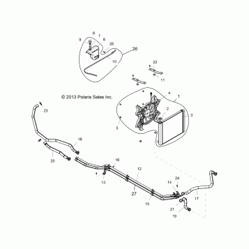 ENGINE, COOLING SYSTEM - Z15VFE99AT/AV/AP (49RGRCOOL1410004)