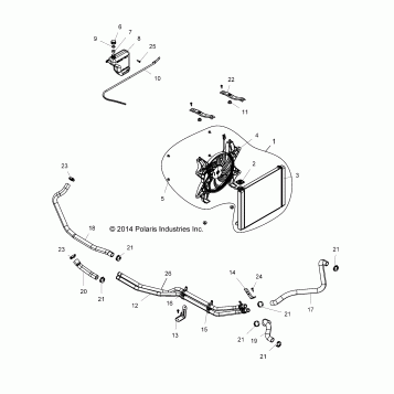ENGINE, COOLING SYSTEM - Z15VBA87AJ/LJ/E87AK/AM/AT/LT/AL/AV (49RGRCOOL15Z90060
