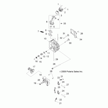 ENGINE, CYLINDER HEAD - R11VA17AA (49RGRCYLINDER09RZR170)