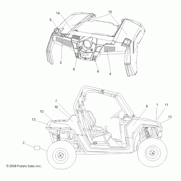 BODY, DECALS - R09VH76 ALL OPTIONS (49RGRDECAL09RZR)