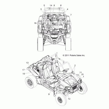 BODY, DECALS - R12JT87AB/AD/AS/AW/9EAW (49RGRDECAL12RZRXP900)