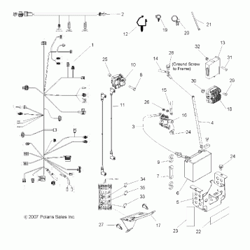 ELECTRICAL (Built 8/13/07 and Before) - R08VH76AD/AG (49RGRELECT08VISTA)
