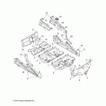 BODY, FLOOR and ROCKER PANELS - Z17VFE99AM/AW/LW/AP/M99AB (49RGRFLOOR1510004)