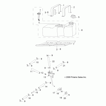 ENGINE, FUEL SYSTEM - R11VA17AA (49RGRFUEL09RZR170)