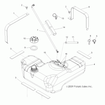 BODY, FUEL TANK - R10XH76AA (49RGRFUEL10RZRS4)