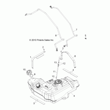 BODY, FUEL TANK - R11JH87AA/AD (49RGRFUEL11RZR875)