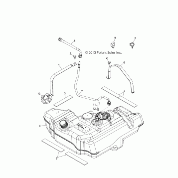 BODY, FUEL TANK - Z14VH76AC/AD/EAI/EAK/EAJ/EAL/EAW (49RGRFUEL14RZR800)