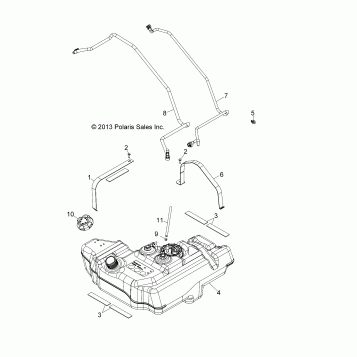 BODY, FUEL TANK - Z14JT87AD/9EAO/9EAOL/9EAL (49RGRFUEL14RZR900)