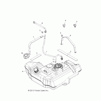BODY, FUEL TANK - Z14VE76AD/7EAL/7EAW/EAJ/EAU (49RGRFUEL14RZRS)