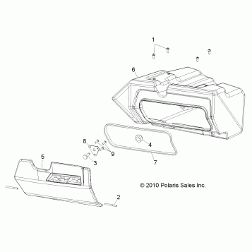 BODY, GLOVEBOX - R11XH76AW/AZ/XY76AA (49RGRGLOVEBOX11RZRS)