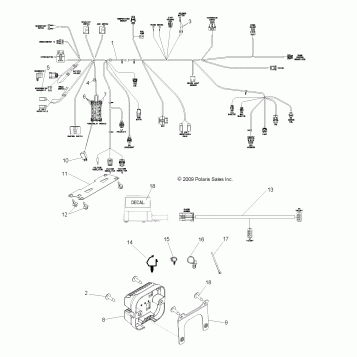ELECTRICAL, WIRE HARNESS - R10XH76AA (49RGRHARNESS10RZRS4)