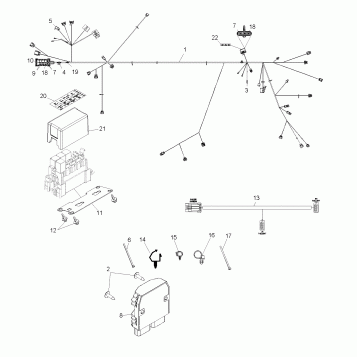 ELECTRICAL, WIRE HARNESS, EPS - R11VH76/VY76 ALL OPTIONS (49RGRHARNESS11RZREPS)