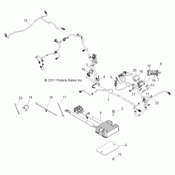 ELECTRICAL, WIRE HARNESS - R12JT87AB/AD/AS/AW/9EAW (49RGRHARNESS12RZRXP900)