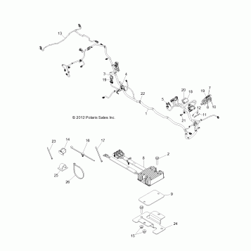 ELECTRICAL, WIRE HARNESS - R13XT87AA (49RGRHARNESS13RZRXP)