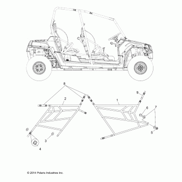 BODY, SIDE NETS - Z14XE7EAL/X (49RGRNETS14RZR4)