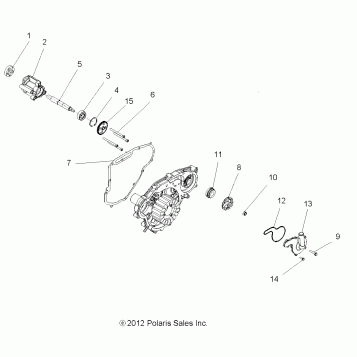 ENGINE, OIL PUMP and WATER PUMP - Z14VE76AD/7EAL/7EAW/EAJ/EAU (49RGROILPUMP13RZR)