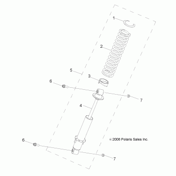 SUSPENSION, SHOCK, FRONT - Z19YAV17B2/B4 (49RGRSHOCKFRT09RZR170)