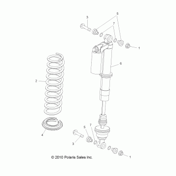 SUSPENSION, FRONT SHOCK MOUNTING - R11XH76AW/AZ/XY76AA (49RGRSHOCKMTG11RZR4)