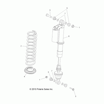 SUSPENSION, FRONT SHOCK MOUNTING - R13JT9EAK (49RGRSHOCKMTG11RZR875)
