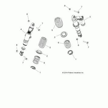 SUSPENSION, REAR SHOCK - Z16VAX87AL/AW/AM (49RGRSHOCKRR15Z90055)