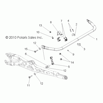 SUSPENSION, TORSION BAR, REAR - R12JT87AB/AD/AS/AW/9EAW (49RGRSTABILIZERRR11RZR875)