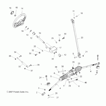 STEERING - R08VH76AD/AG (49RGRSTEERING08VISTA)