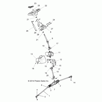 STEERING, STEERING ASM. - Z17VFE92AK/AM/AB (49RGRSTEERING151000)