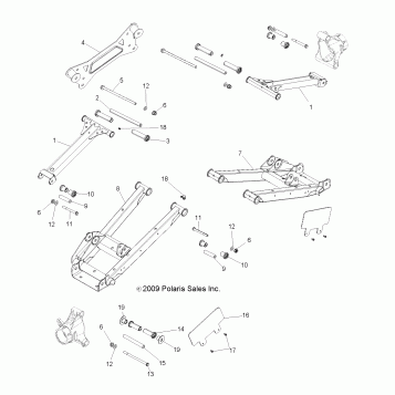 SUSPENSION, REAR CONTROL ARMS - R11XH76AW/AZ/XY76AA (49RGRSUSPRR10RZRS4)