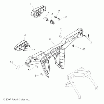 BUMPER, REAR and TAILLIGHTS - R08VH76AD/AG (49RGRTAILLAMPS08VISTA)